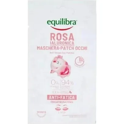 Equilibra Maschera Occhi Rosa Ialuronica Anti-Fatica 47 g