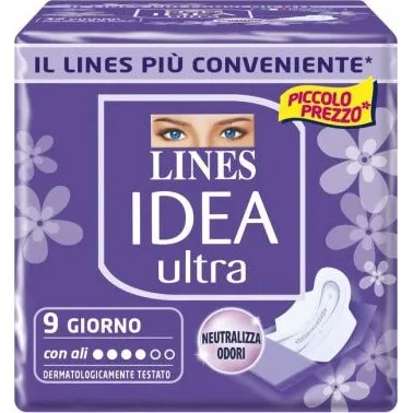 Lines Idea Ultra Giorno con Ali - 9 Pezzi
