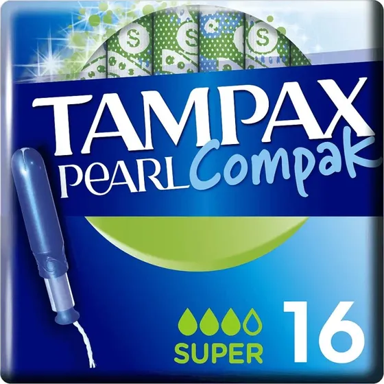 Tampax Pearl Compak Super 16 pezzi