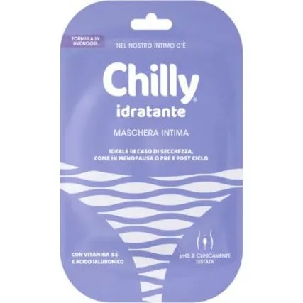 Chilly Maschera Intima Idratante con Vitamina B3 e Acido Ialuronico