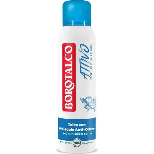 Borotalco Deodorante Attivo Blu Spray 150ml