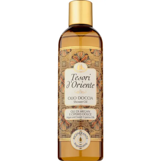 Tesori d'Oriente Olio Bagno Argan e Cipero 250 ml