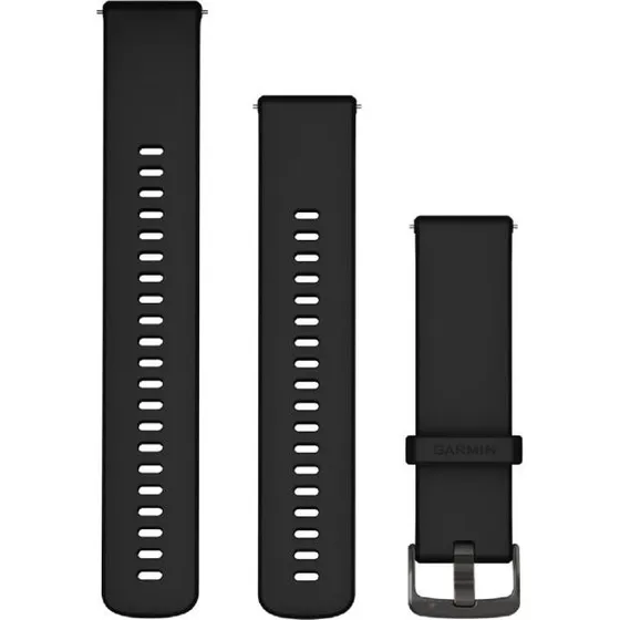 Garmin Cinturino Quick Release 22 mm in Silicone Nero