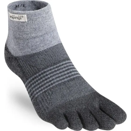 Injinji Calze Trail Mini Crew Donna Grigio M/L