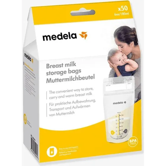 Medela Easy Pour Sacca Conservazione Latte Materno - 50 Pezzi