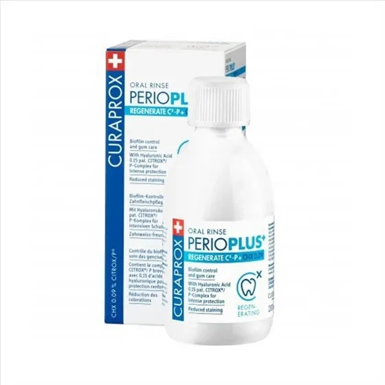 Curaprox PerioPlus+ Regenerate Collutorio Clorexidina 0.09% 200ml