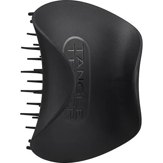 Tangle Teezer Spazzola Esfoliante e Massaggiante Cuoio Capelluto Onyx Black