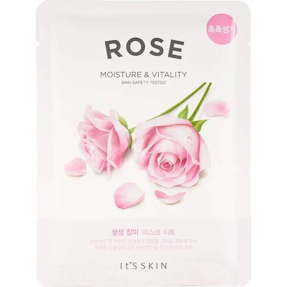 It's Skin The Fresh Rose Nutritive Face Mask - Maschera in tessuto 20g