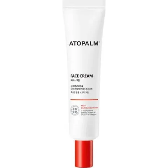 Atopalm Crema Viso Idratante per Pelli Sensibili, 35 ml