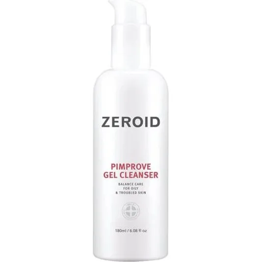 Zeroid Pimprove Gel Cleanser 180 ml - Detergente per pelli grasse