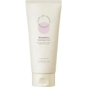 Missha Schiuma Detergente Viso Creamy Latte alla Fragola, 172 ml