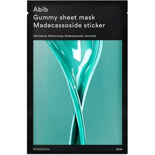 Abib Gummy Sheet Mask Madecassoside Sticker - Maschera viso idratante