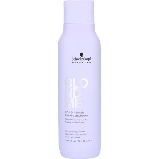 Schwarzkopf Blondme Bond Repair Purple Shampoo 300ml