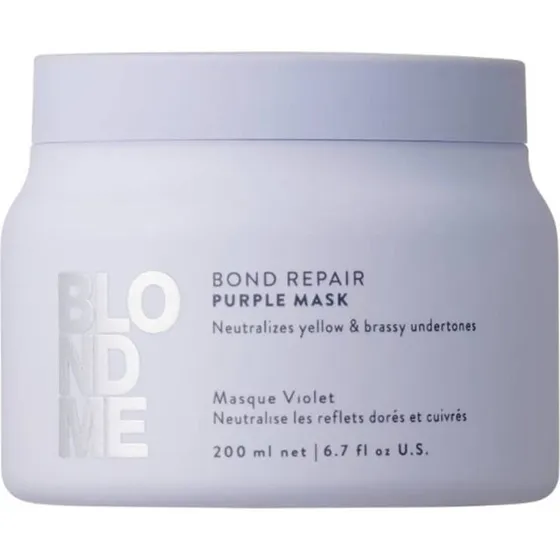 Schwarzkopf BlondMe Bond Repair Purple Mask 200 ml