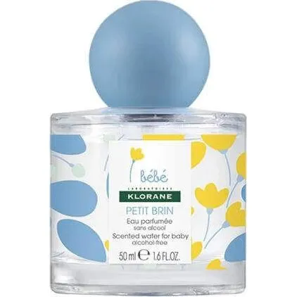 Klorane Bebe Eau de Parfum Senza Alcol per Neonati, 50 ml