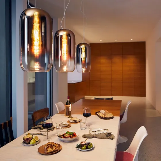 Artemide Gople Mini Lampada a Sospensione Rame e Nero