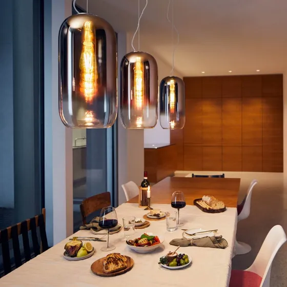 Artemide Gople Lampada a Sospensione Rame/Nero