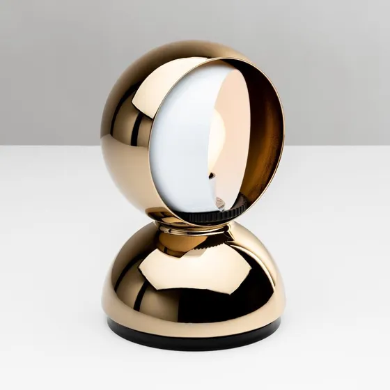 Artemide Eclisse Lampada da Tavolo Oro