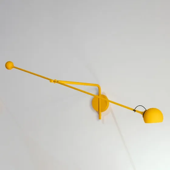 Artemide IXA Applique da Parete L Yellow