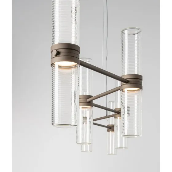 Artemide Zephyr Linear Lampada LED a Sospensione Bronzo 160 cm