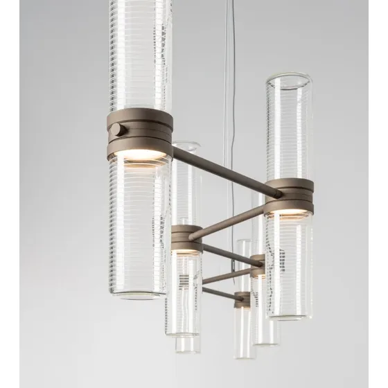 Artemide Zephyr Linear Lampada a Sospensione LED Bronzo 160 cm