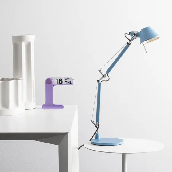 Artemide Tolomeo Micro Lampada da Tavolo - Azzurro