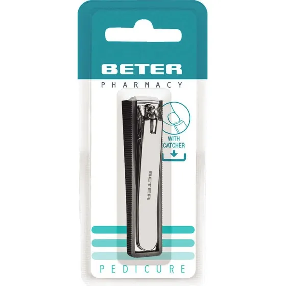 Beter Tagliaunghie Pedicure Destro in Acciaio Cromato
