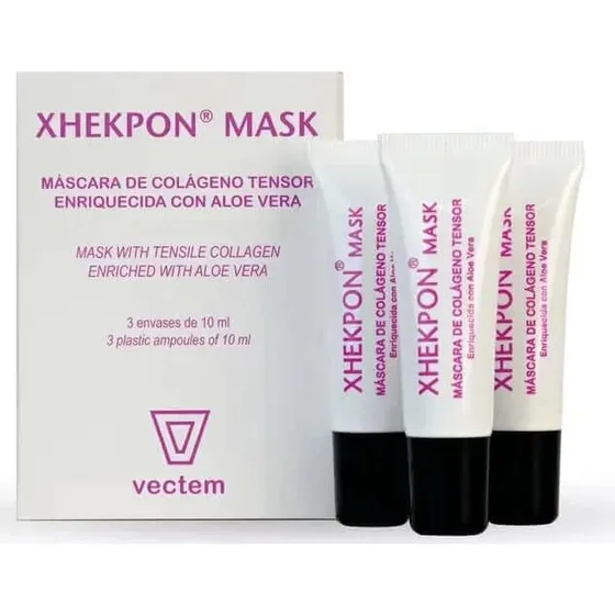 Maschera Xhekpon al Collagene Idrolizzato, 3 fiale da 10 ml
