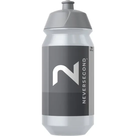 NeverSecond Bottiglia 500ml Nera - Borraccia per Sport e Running