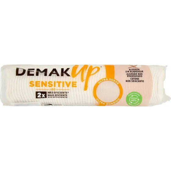 Demak'Up Sensitive Dischetti Struccanti in Cotone 60 pz