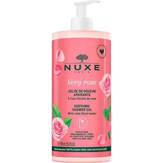 Nuxe Very Rose Gel Doccia Lenitivo 750 ml