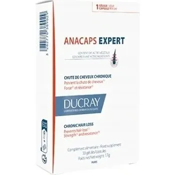Ducray Anacaps Expert Integratore Capelli e Unghie 30 Capsule