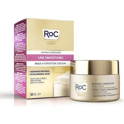 RoC Retinol Correxion Line Smoothing Crema Viso Idratazione 50 ml