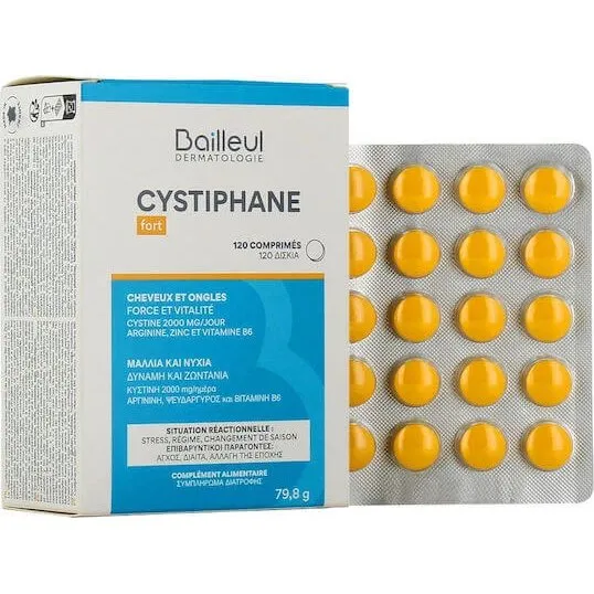Bailleul Laboratoires Cystiphane Strong Integratore 120 Compresse