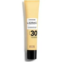 Lierac Sunissime Fluido Solare Colorato Viso SPF30 - Tono Dorato 40ml