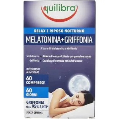 Equilibra Melatonina + Griffonia 60 Compresse