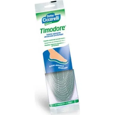 Timodore Solette Igieniche Deodoranti e Ritagliabili - 1 Paio