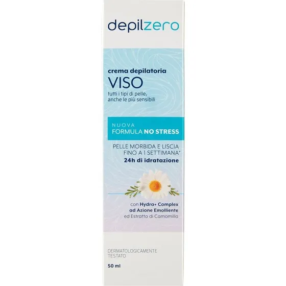 Depilzero Crema Depilatoria Viso 50 ml