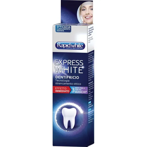 Rapid White Dentifricio Express White 2x75ml