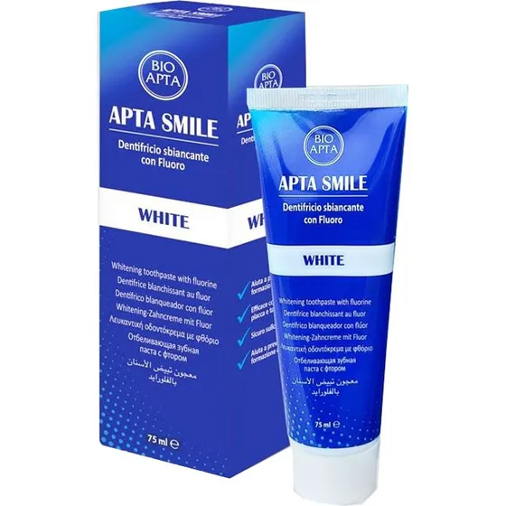Apta Smile Dentifricio Sbiancante 75 ml con Fluoro