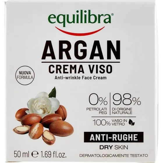 Equilibra Argan Crema Viso Anti-Rughe 50 ml