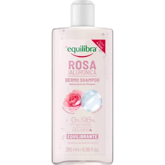 Equilibra Shampoo Equilibrante Rosa e Acido Ialuronico 265 ml