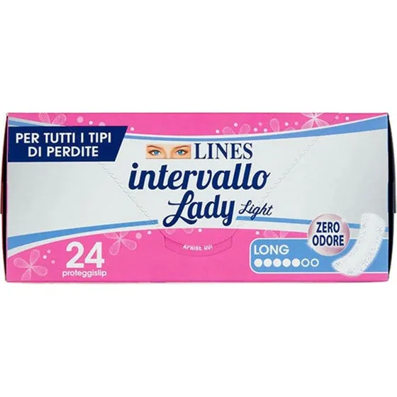 Lines Intervallo Light Long Assorbenti 24 pz