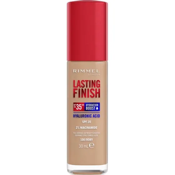 Rimmel Lasting Finish Fondotinta Idratante 35H SPF20 - 100 Avorio
