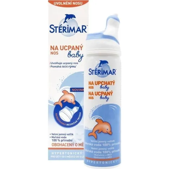 Sterimar Baby Microspray Nasale Acqua di Mare per Naso Chiuso 50ml