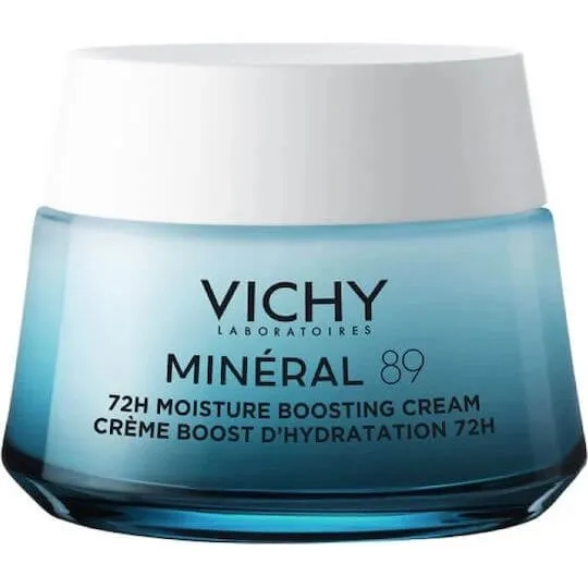 Vichy Mineral 89 Crema Viso Idratante 72h con Acido Ialuronico 50ml