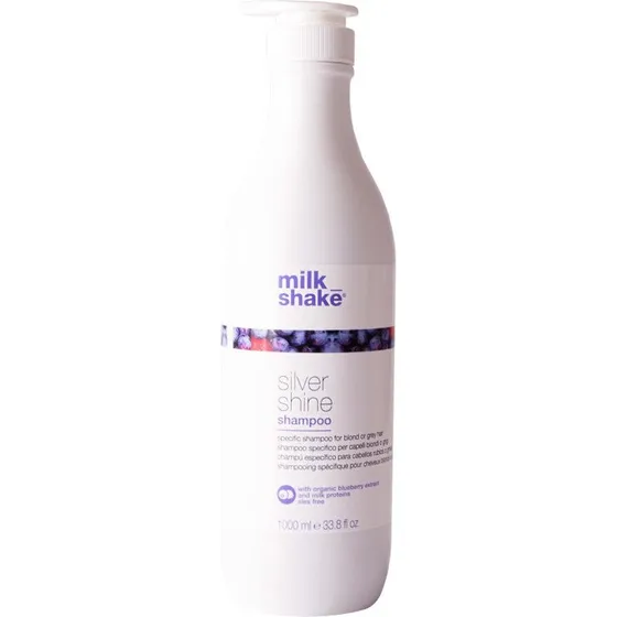 Milk Shake Silver Shine Shampoo per capelli biondi e grigi, 1 l