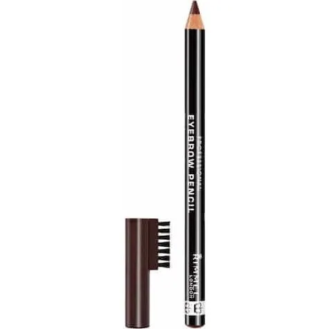 Rimmel Professional Matita per Sopracciglia con Pettine 001 Marrone Scuro