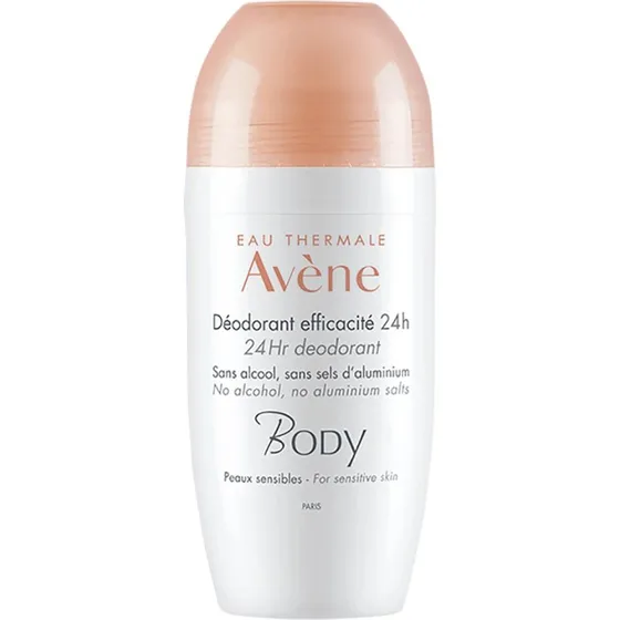 Avène Body Deodorante Roll-on per Pelli Sensibili, 50 ml