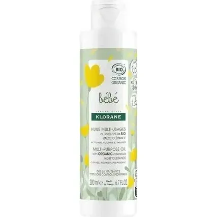 Klorane Bebe Olio Multifunzionale Biologico 200 ml